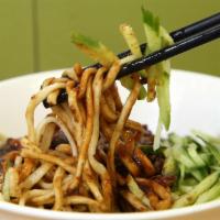 Vegetarian Bei Jing Bean Paste Noodle （素北京炸酱面） · Vegetarian