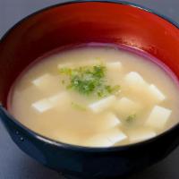 Miso Soup · Tofu seaweed scallion(12oz)