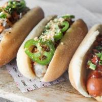 Family Meal Deal #2 · Feed your whole family or group of friends with choice of 6 signature hot dogs, 4 BIG mozzar...