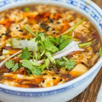1. Hot and Sour Soup · choose chicken, tofu or shrimp.