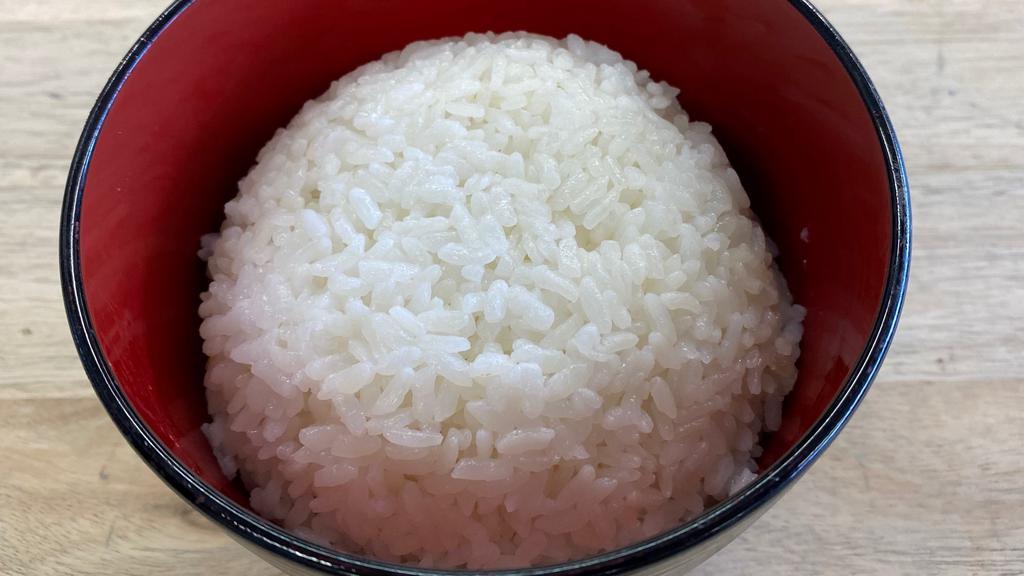 Rice · Bowl of steamed, white rice