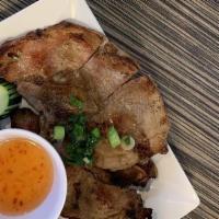 19. Cơm Sườn Nướng · Grilled Pork Chop over Rice