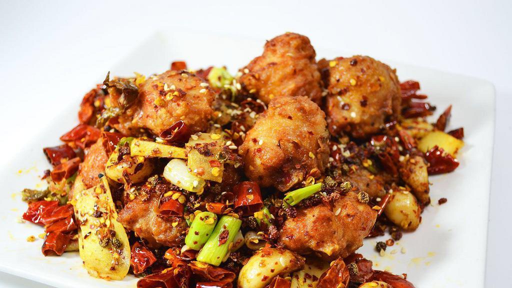 C2. Chong Qing Spicy Chicken · Spicy 重慶辣子雞(辣味）