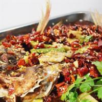 SE1. Szechuan Style Grilled Fish · Spicy 四川風味烤魚 (辣味）