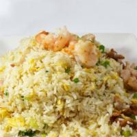 PC6. Soong Soong House Special Fried Rice(Beef, Chicken, Shrimp) · 什錦炒飯
