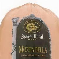 Boar's Head Mortadella · Boar’s Head Mortadella is crafted using a time-honored Venetian recipe. Select cuts of pork ...