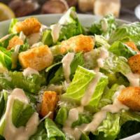 Caesar Salad · Lettuce, croutons, fresh Parmesan cheese.