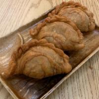 Curry Puff · Stuffed with Chicken and Potatoes