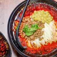Noodle with Peas & Meat Sauce · 