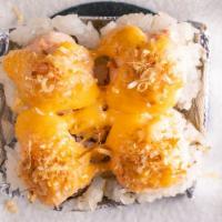 Fire Cracker Roll (4 Pieces) · Favorite. Spicy scallop with crab meat baked.