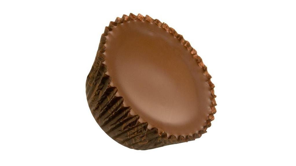 Milk Chocolate Peanut Butter Bucket™ · Sweet and creamy whipped peanut butter filling surrounded by a thick milk chocolate coating. Serving size: 1/3 piece