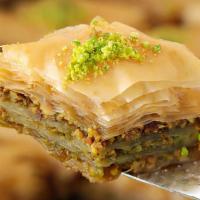 Baklava · Baklava is a rich, sweet dessert pastry made of layers of filo filled with chopped nuts and ...