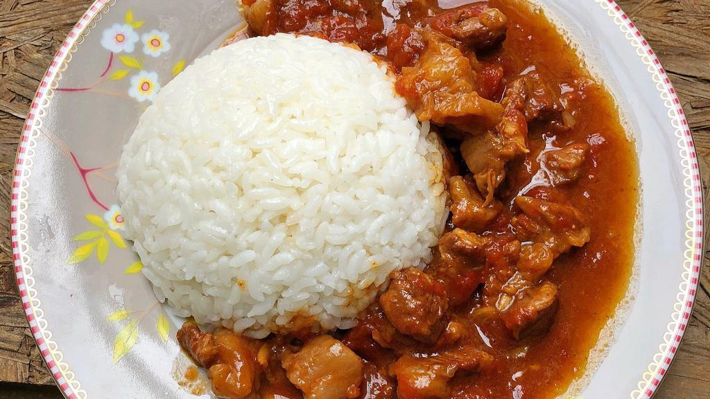 Beef Stew Rice Plate 牛腩饭 · 