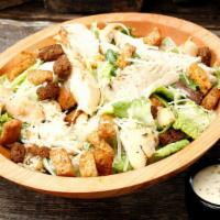 Chicken Caesar Salad - Entree · The Chicken Caesar Salad is served with romaine, parmesan, croutons, grilled chicken.