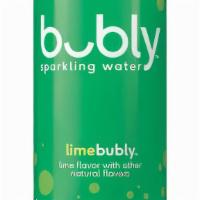 Bubly · Carbonated Lime Flavored Water