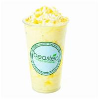 #12. Hippie Pina Colada · coconut & pineapple with pineapple junks.