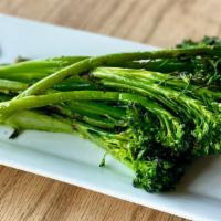Grilled Broccolini · Garlic, olive oil, lemon aioli