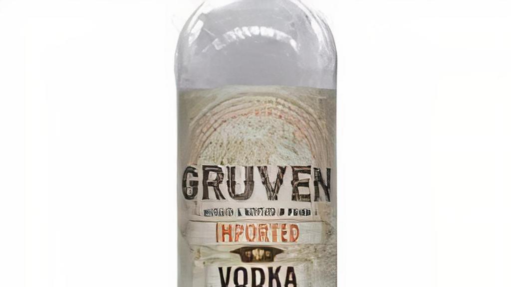Gruven Vodka and Tonic · One Bottle Gruven Vodka .  1 Liter and 4 bottles of Tonic.. Makes 14-16 Cocktails.