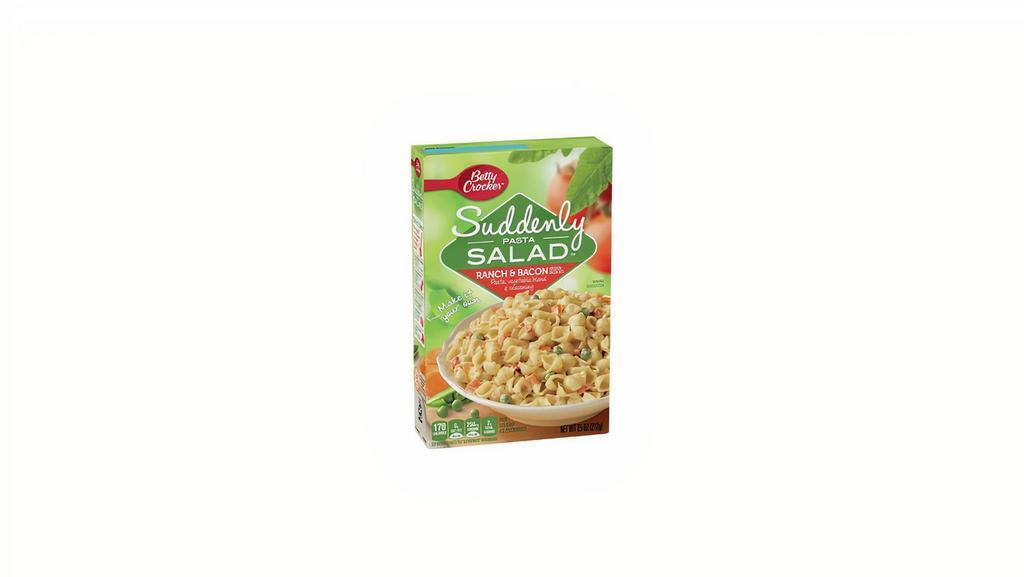 Betty Crocker Suddenly Salad Pasta · Enjoy the fresh taste of summer all year round with Suddenly Pasta Salad in your favorite Sweet Basil flavor.