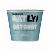 Oatly Oatgurt - Plain 5.3 oz · Non-dairy full-fat yogurt alternative. Vegan. Certified gluten-free. No gluten. No nuts. No ...