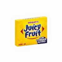 Juicy Fruit Chewing Gum · Fruit flavored chewing gum.
