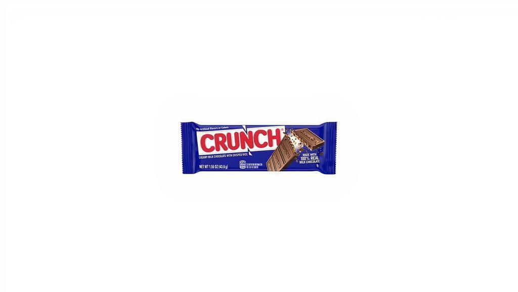 Nestle Crunch Bar  · Creamy, crispy, NESTLE CRUNCH - A unique combination of smooth Nestle milk chocolate and crisped rice. NESTLE CRUNCH delivers a distinctive taste, texture, and sound. When you gotta have chocolate, IT'S CRUNCH TIME.

Creamy milk chocolate with crisped rice
Kosher Dairy
Perfect for Halloween parties, birthdays, and giveaways
No artificial flavors or colors
Made in the United States
•Package includes 2.07-ounce single pack