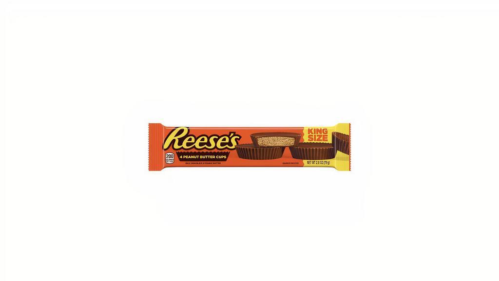 Reese's - Candy - Peanut Butter Cups - King Size · Reese's Peanut Butter Cups are a candy consisting of a chocolate cup filled with peanut butter.
