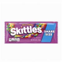 Skittles - Candy - Wild Berry Share Size · Wild berry skittles includes berry punch, strawberry, melon berry, wild cherry, and raspberr...
