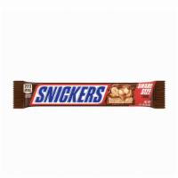 Snickers - Candy - Original King Size · Snickers is a chocolate bar consisting of nougat topped with caramel and peanuts that have b...