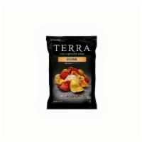 Terra - Original With Sea Salt · Original Chips with Sea Salt; Blend of yuca, sweet potato, parsnip, taro and batata; Made wi...