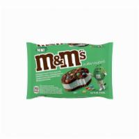 M&M's - Ice Cream - Cookie Sandwich - Mint · Mint flavored reduced fat ice cream with artificial flavor added, sandwiched between chocola...