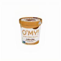 O'My - Dairy Free Gelato - Coffee Chip - 1 Pint · Single Origin Coffee, Fair-Trade Certified Chocolate Pieces, Organic Coconut Cream, Non-GMO