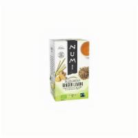 Numi - Organic Tea - Ginger Lemon · This rich and invigorating blend grounds the body and uplifts the spirit. We combine bright,...