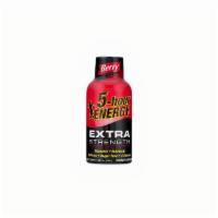 5 Hour Energy - Extra Strength Shot · Extra Strength 5 hour ENERGY shots contain about as much caffeine as 12 ounces of the leadin...