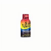 5-Hour Energy Drink - Regular · 5-hour ENERGY shots contain caffeine comparable to 12 ounces of the leading premium coffee!