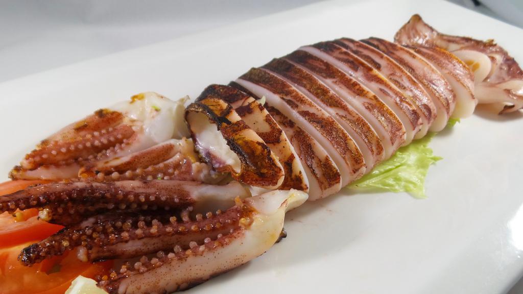 Yaki Ika · Grilled Whole Squid