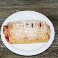 Strawberry Filled Croissant · 