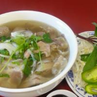 1. Combination Beef Noodle Soup with Beef Balls · Đặc Biệt & Bò Viên