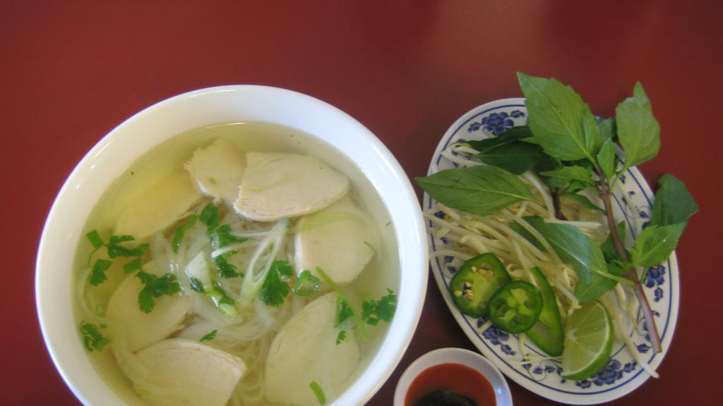 Chicken Noodle Soup / Phở Gà. · 