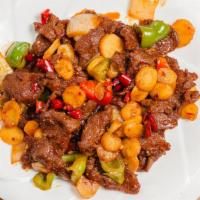 33. Mongolian Beef · Spicy.