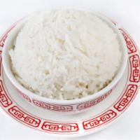 38. Steamed Jasmine White Rice白饭 · 1 person.