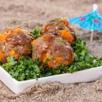 Hawaiian Meatball  · Our made-from-scratch meatballs with Impossible meat, roasted sweet potato, green onion, and...