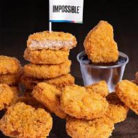 Impossible 20 Piece Nuggets · Crispy fried Impossible chicken nuggets; served with choice of dipping sauce. plant-based/ve...
