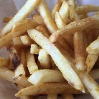 Small Fries · Seasoned Thin Fries.