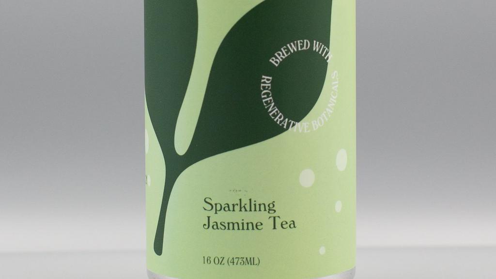 Sparkling Jasmine Tea · Sparkling Jasmine Tea w/Jasmine Flowers, & Citra Hops