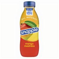 Snapple Mango Madness · Mango Madness is the condition and the cure housed in the same bottle. We're ready to juice ...
