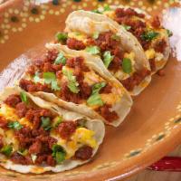Chorizo & Eggs Taco · 