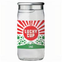 Lucky Cup Sake · 180ml
Clear. Clean aroma with a hint of rice. Smooth, dry-yet-creamy body with faint element...