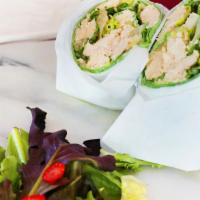 Chicken Caesar Salad Wrap · Chicken, Romaine Lettuce, Parmesan Cheese