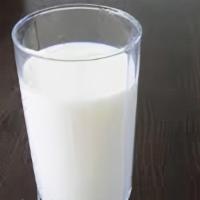 Milk · 12oz glass of whole milk.